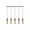Khalil Bar Ceiling Pendant Light - Polished Chrome