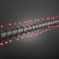Konstsmide 6.32M Red LED Mini Berry String Lights - 80 Lights