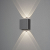 Konstsmide Chieri LED Outdoor Up & Down Wall Light - Dark Grey