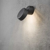 Konstsmide Vicenza LED Outdoor Wall Light - Black