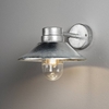 Konstsmide Vega Medium Outdoor Wall Light - Galvanised Steel
