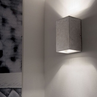 Kool Up & Down Wall Light - Concrete
