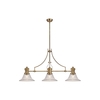 Laila Bar Ceiling Pendant Light - Antique Brass