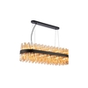Laine Chandelier - Satin Black