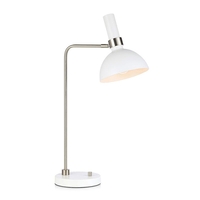 Larry Table Lamp - White