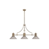Lauren Bar Ceiling Pendant Light - Antique Brass