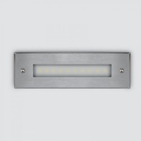 LED Coastal Outdoor Wall Light - Stainless Steel