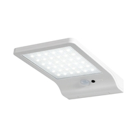 Ledvance DoorLED 3W Cool White LED Solar Floodlight with Motion Sensor - White