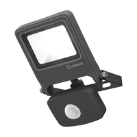 Ledvance Endura 10W Cool White LED Floodlight with PIR Sensor - Dark Grey