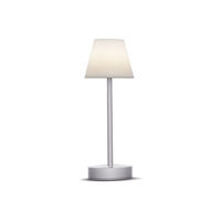 Lola Slim 30 Battery Operated LED Outdoor Table Lamp - Space Grey