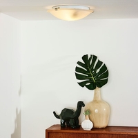 Lucide Albastro Flush Ceiling Light - Albast