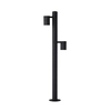 Lucide Arne 2 Light LED Outdoor Post Light - Black