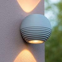 Lucide Ayo LED Outdoor Up & Down Wall Light - Grey