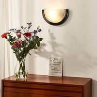 Lucide Basic Flush Wall Light - Gun Metal