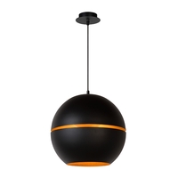 Lucide Binari Large Ceiling Pendant Light - Black
