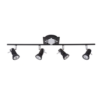 Lucide Brackx 4 Light Spotlight Bar - Black