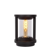 Lucide Cadix Outdoor Pedestal Light - Black