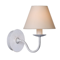Lucide Campagne Wall Light - Antique White