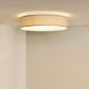 Lucide Cham Flush Ceiling Light - Grey