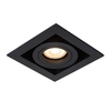 Lucide Chimney Square Adjustable Downlight - Black