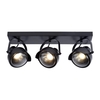 Lucide Cicleta 3 Light Spotlight Plate - Black
