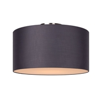 Lucide Coral Large Flush Ceiling Light - Grey