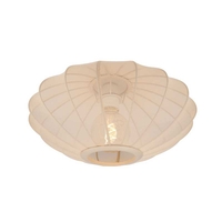 Lucide Corina Flush Ceiling Light - Cream