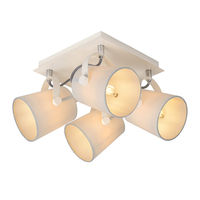 Lucide Edo 4 Light Spotlight Plate - White