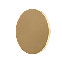 Lucide Eklyps LED Flush Wall Light - Matt Gold