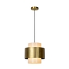 Lucide Firmin Large Ceiling Pendant Light - Matt Gold
