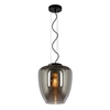 Lucide Florien Glass Ceiling Pendant Light - Smoked