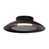 Lucide Foskal LED Flush Ceiling Light - Black