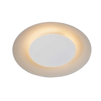 Lucide Foskal LED Flush Ceiling Light - White