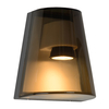 Lucide Freo Outdoor Flush Wall Light - Smokey Grey