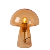 Lucide Fungo Glass Table Lamp - Orange