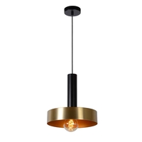 Lucide Giada Ceiling Pendant Light - Satin Brass