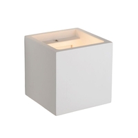 Lucide Gipsy Plaster Up & Down Wall Light - White