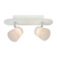 Lucide Heloise 2 Light LED Spotlight Plate - White