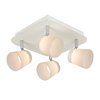 Lucide Heloise 4 Light LED Spotlight Plate - White