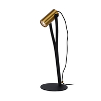 Lucide Jantuano LED Desk Lamp - Black & Gold