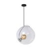 Lucide Jazzlynn 40 Glass Ceiling Pendant Light - Clear