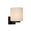 Lucide Jenno Glass Wall Light - Black