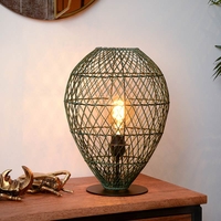 Lucide Kenjiro Table Lamp - Dark Green