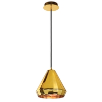 Lucide Lyna Ceiling Pendant Light - Brass