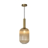 Lucide Maloto 20 Glass Ceiling Pendant Light - Amber