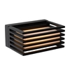 Lucide Malta LED Outdoor Up & Down Wall Light - Black