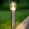 Lucide Mirane Outdoor Post Light - Satin Chrome