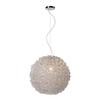 Lucide Noon Large Ceiling Pendant Light - Satin Chrome