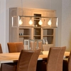Lucide Oris 4 Light Bar Ceiling Pendant - Satin Chrome