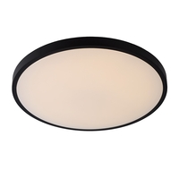 Lucide Polaris Circle 40W LED Dim to Warm Flush Light with Remote Control